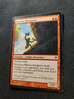 Warren Instigator Zendikar LP MTG Magic The Gathering - Image 3