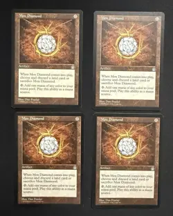 MTG Mox Diamond X4 - LP/NM - Magic: The Gathering: Stronghold - Image 1