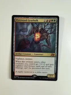 1x NM Pyrewood Gearhulk - Aetherdrift [MTG] - Image 1