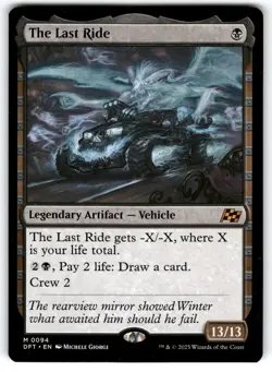 1x NM The Last Ride - Aetherdrift [MTG] pack fresh - Image 1