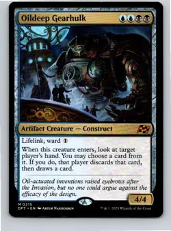 Magic the Gathering Oildeep Gearhulk Aetherdrift MTG Free Shipping! - Image 1
