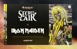 MTG Secret Lair x Iron Maiden - Album Art (Non- Foil) - NEW / Factory Sealed - Image 1