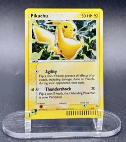 Pikachu 12 Promo Pokemon Nintendo Promos 2003 Vintage Black Star Promo Holo NM - Image 2