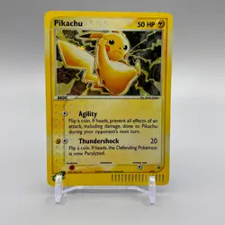 Pokemon Pikachu #12 Nintendo Black star Promo Holo 2003 E-reader Card - Image 1