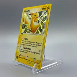 Pokemon Pikachu #12 Nintendo Black star Promo Holo 2003 E-reader Card - Image 2