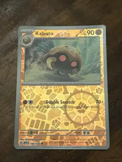 Pokemon Card Kabuto Scarlet & Violet 151 Reverse Holo 140/165 Near Mint - Image 1