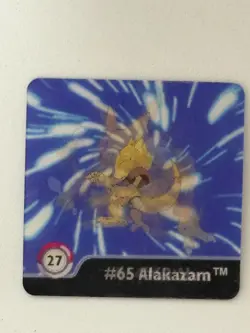 Pokemon Artbox Action Flipz Series One #65 Alakazam Nr. 27 - Image 1
