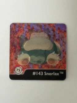 Pokemon Artbox Action Flipz Series One #143 Snorlax Nr. 75 - Image 1