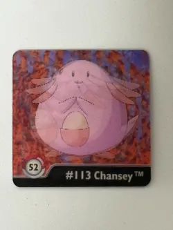 Pokemon Artbox Action Flipz Series One #113 Chansey Nr. 52 - Image 1