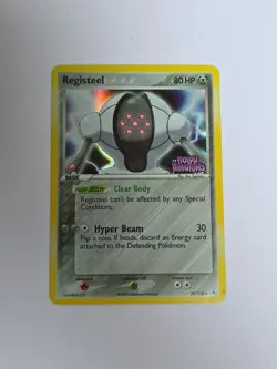 Pokemon TCG Registeel EX Holon Phantoms Reverse Holo Card 29/110 - Image 1