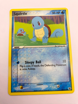 Pokemon Card - Squirtle 82/112 EX FireRed & LeafGreen *NM* Common - Image 1