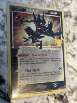 2021 Pokemon Sword & Shield Promo Greninja Star SWSH144 RARE CARD - Image 3