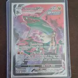 Rayquaza VMAX Rapid Strike Holo Pokemon TCG Card TG20/TG30 English 2022 - Image 1