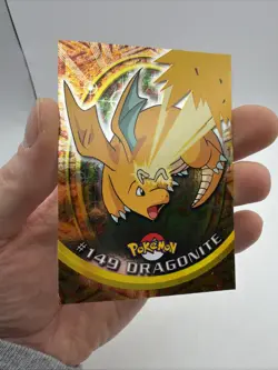 2000 topps Pokemon TV Animation Edition Series 3 Holo Foil #149 Dragonite LP - Image 2