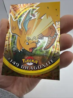 2000 topps Pokemon TV Animation Edition Series 3 Holo Foil #149 Dragonite LP - Image 3