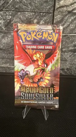 Pokemon TCG Heartgold & Soulsilver Booster Pack (English) SEALED - Image 1