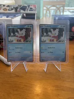 Pokemon TCG Delibird Holiday Advent Calendar Promo 46/193 Stamped - Image 2