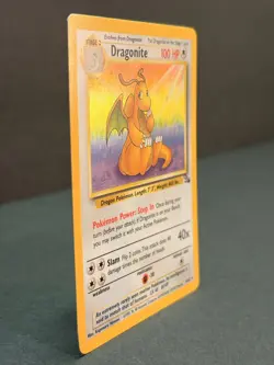 Pokemon Fossil Dragonite Holo - Lightly Played LP - Original Vintage 4/62 - Image 3