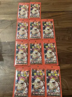 Pokemon TCG Chinese 11x Fearless Terastal Booster Packs CSV3C US Seller - Image 1