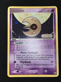 Pokemon TCG Lunatone 20/92 Legend Maker Reverse Holo LP - Image 2