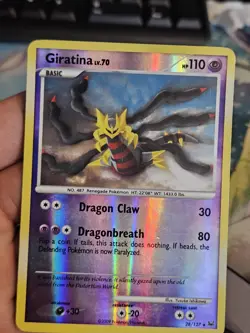 Giratina 28/127 Platinum Reverse Holo Pokemon TCG LP/MP - Image 5