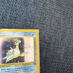 Pokemon Lapras 10/62 Fossil Holo, First Generation Pokemon LP - Image 4