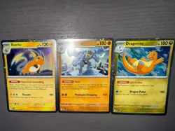 SWIRL Raichu Dragonite Machamp Pokemon 151 Cosmo Holo - Sam's Club Promos - Image 2