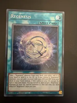Regenesis (Secret Rare) - ALIN-EN059 - Yu-Gi-Oh TCG - Image 1