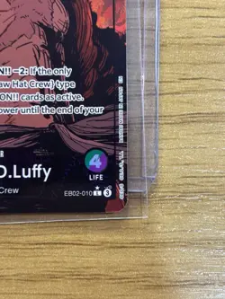 One Piece TCG Monkey D Luffy EB02-010 Leader English - Image 4