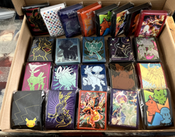 Pokemon TCG Card Sleeves From ETBs - Multiple Sets - Image 1