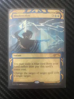 MTG Magic the Gathering Misdirection Card Secret Lair Drop Series Foil - Image 1