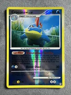 Pokemon Card - Croconaw Mysterious Treasures 44/123 Reverse Holo - Image 1