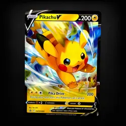 Pokemon TCG SWSH: Sword & Shield Promo Cards Pikachu V #SWSH285 Promo NM - Image 1