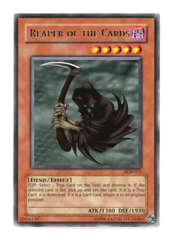The Legend of Blue Eyes White Dragon Reaper of the Cards #LOB-071 Rare - Image 1