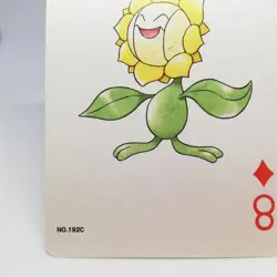 Sunflora 8 Dia Pokemon trump playing card Gold Ho-Oh Back Nintendo JAPAN 2000 - Image 4