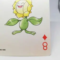 Sunflora 8 Dia Pokemon trump playing card Gold Ho-Oh Back Nintendo JAPAN 2000 - Image 5