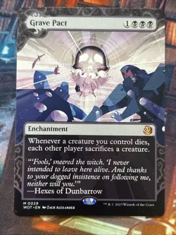 Grave Pact Wilds of Eldraine: Enchanting Tales Regular NM-M Unplayed MTG 0029 - Image 1