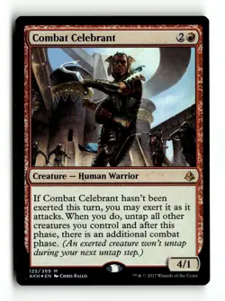 MTG | Combat Celebrant | AKH | Foil | Moderately Played | English - Image 1
