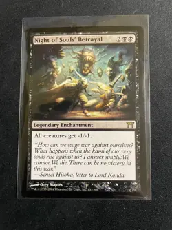 Mtg X1 Night of Souls’ Betrayal Champions of Kamigawa Magic The Gathering - Image 1