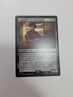 MTG - Hancock, Ghoulish Mayor - Fallout (PIP) NM/M Condition - Image 1