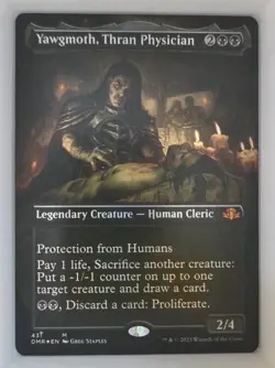 Yawgmoth, Thran Physician 431 Foil Borderless Mythic NM MTG 2023 - Image 1