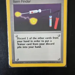 Pokemon Trainer Item Finder 74/102 Base Set Vintage WOTC Uncommon - Image 3