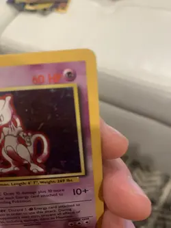 Pokemon Mewtwo TCG Base Set Holo Unlimited Rare Card 10/102 1999 Ungraded - Image 4