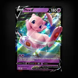 Pokemon TCG SWSH03: Darkness Ablaze Mew V #069/189 Ultra Rare NM - Image 1