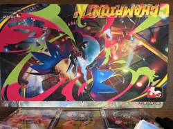 Mega Charizard X League Cup Champion Playmat Play Pokemon Trophy - Image 1