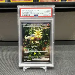 Pokemon Gouging Fire ex Temporal Forces 204/162 PSA 10 Gem Mint - Image 1
