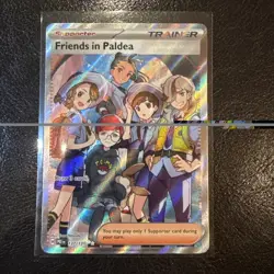 2025 POKEMON PRE EN-PRISMATIC EVOLUTIONS 137 FRIENDS IN PALDEA ULTRA RARE - Image 1