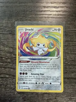 Pokemon (Sword & Shield) Vivid Voltage Jirachi Amazing Rare 119/185 - Image 1