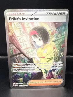 Pokemon TCG Erika's Invitation 203/165 Sv Scarlet & Violet 151 Holo - Image 2