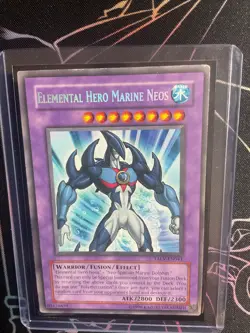 Yugioh elemental hero marine Neos secret Rare Name Error Misprint Taev-en041 - Image 1